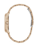  Shop Authentic Guess Cubed Analog Black Dial Rose Gold Steel Strap Watch For Women - GW0607L3 - Luxxuri