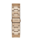  Shop Authentic Guess Cubed Analog Black Dial Rose Gold Steel Strap Watch For Women - GW0607L3 - Luxxuri