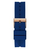  Shop Authentic Guess Libra Crystals Blue Dial Blue Silicone Strap Watch For Women - GW0618L2 - Luxxuri