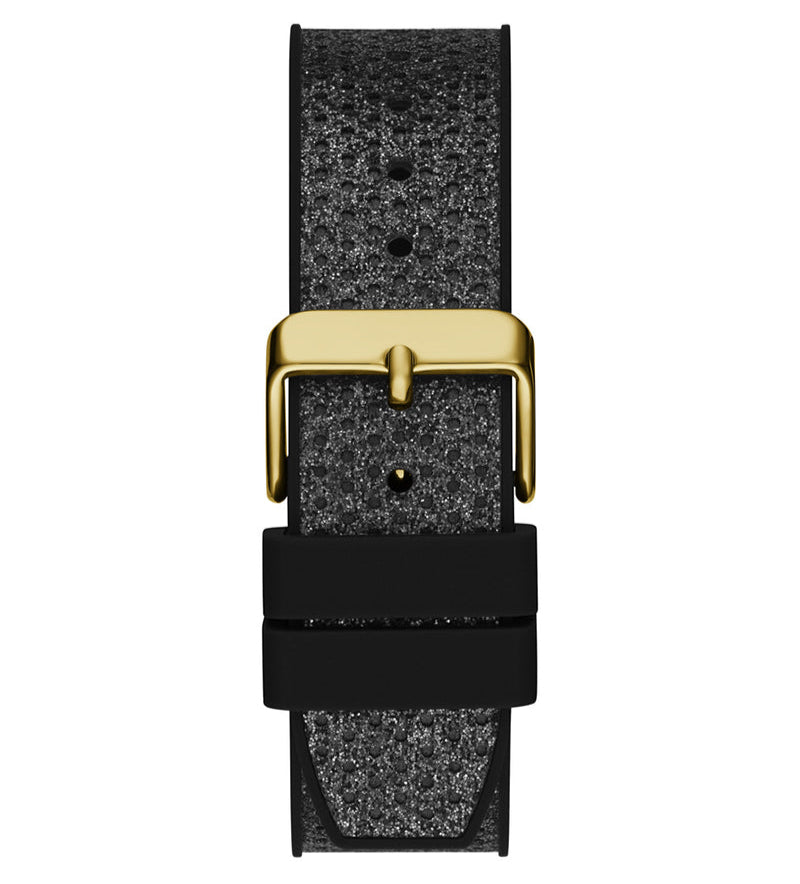  Shop Authentic Guess Asteria Multifunction Gold Dial Black Rubber Strap Watch For Women - GW0620L2 - Luxxuri