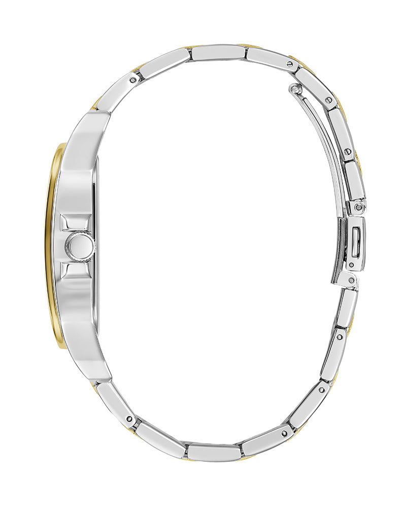  Shop Authentic Guess Dress Chronograph Multifunction Green Dial Two Tone Steel Strap Watch For Men - GW0631G1 - Luxxuri