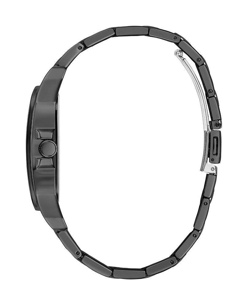  Shop Authentic Guess Integrity Analog Black Dial Black Steel Strap Watch for Men - GW0631G2 - Luxxuri