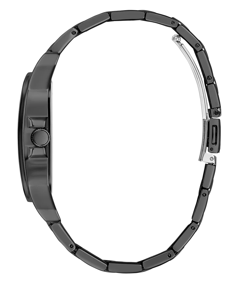  Shop Authentic Guess Integrity Analog Black Dial Black Steel Strap Watch for Men - GW0631G2 - Luxxuri