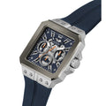  Shop Authentic Guess Leo Chronograph Navy Blue Dial Blue Silicone Strap Watch For Men - GW0637G1 - Luxxuri