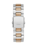  Shop Authentic Guess Equity Multifunction Black Dial Two Tone Steel Strap Watch For Men - GW0703G4 - Luxxuri