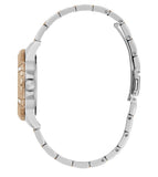  Shop Authentic Guess Mist Analog Maroon Dial Two Tone Steel Strap Watch For Women - GW0723L2 - Luxxuri