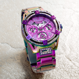  Shop Authentic Guess Queen Multicolor Dial Multicolor Steel Strap Watch For Women - GW0464L4 - Luxxuri