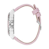 Shop Authentic Guess Limelight Quartz Diamonds Pink Dial Pink Denim Strap Watch For Women - W0775l15 - Luxxuri