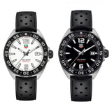  Shop Authentic Tag Heuer Formula 1 Quartz White Dial Black Rubber Strap Watch for Men -  WAZ1111.FT8023 - Luxxuri