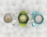  Shop Authentic Gucci Dive Automatic Green Dial Green Rubber Strap Unisex Watch - YA136344 - Luxxuri