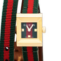  Shop Authentic Gucci G-Frame Multicolored Red and Green Dial Watch For Women - YA128527 - Luxxuri
