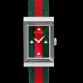 Shop Authentic Gucci G-Frame Mother of Pearl Dial Two Tone Nylon Strap Watch For Women - YA147404 - Luxxuri