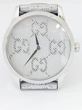 Shop Authentic Gucci G Timeless Quartz Grey Dial Grey Leather Strap Watch For Men - YA1264058 - Luxxuri