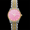  Shop Authentic Gucci G Timeless Quartz Pink Dial Two Tone Steel Strap Watch For Women - YA1265030 - Luxxuri