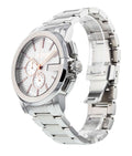 Shop Authentic Gucci G Chrono Chronograph Silver Dial Silver Steel Strap Watch For Men - YA101201 - Luxxuri