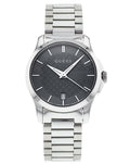 Shop Authentic Gucci G Timeless Grey Dial Silver Steel Strap Watch For Women - YA126522 - Luxxuri