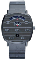  Shop Authentic Gucci Grip Quartz Grey Dial Grey Steel Strap Watch For Men - YA157429 - Luxxuri