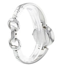  Shop Authentic Gucci Guccissima Diamonds Mother of Pearl Dial Silver Steel Strap Watch For Women - YA134504 - Luxxuri
