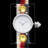  Shop Authentic Gucci Web Pink Mother of Pearl Dial Watch For Women - YA143524 - Luxxuri