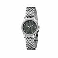  Shop Authentic Gucci G Timeless Diamonds Mother of Pearl Black Dial Silver Mesh Bracelet Watch For Women - YA126507 - Luxxuri