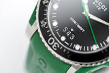  Shop Authentic Gucci Dive Black Dial Green Rubber Strap Watch For Men - YA136310 - Luxxuri
