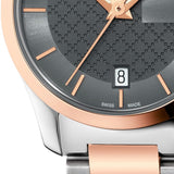  Shop Authentic Gucci G Timeless Grey Dial Two Tone Steel Strap Watch For Women - YA126527 - Luxxuri
