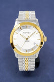  Shop Authentic Gucci G Timeless Silver Dial Two Tone Steel Strap Watch For Men - YA126409 - Luxxuri