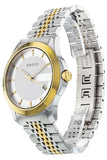  Shop Authentic Gucci G Timeless Silver Dial Two Tone Steel Strap Watch For Women - YA126511 - Luxxuri