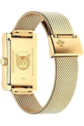  Shop Authentic Gucci G-Frame Mother of Pearl Dial Yellow Gold Mesh Bracelet Watch For Women - YA147410 - Luxxuri
