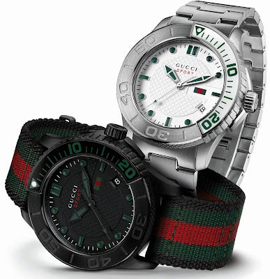  Shop Authentic Gucci G Timeless Sport Black Dial Two Tone NATO Strap Watch For Men - YA126229 - Luxxuri