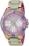  Shop Authentic Guess Lady Frontier Diamonds Silver Dial Multicolor Steel Strap Watch for Women - GW0044L1 - Luxxuri