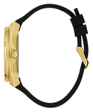 Shop Authentic Guess Asteria Multifunction Gold Dial Black Rubber Strap Watch For Women - GW0620L2 - Luxxuri