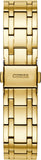  Shop Authentic Guess Cosmo Diamonds Gold Dial Gold Steel Strap Watch For Women - GW0033L2 - Luxxuri