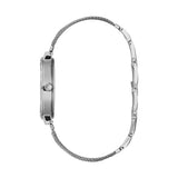  Shop Authentic Guess Chiffon Silver Dial Silver Mesh Bracelet Watch For Women - W1083L1 - Luxxuri