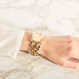  Shop Authentic Guess Mod Heavy Metal Rose Gold Dial Rose Gold Steel Strap Watch For Women - W1117L3 - Luxxuri