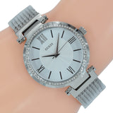  Shop Authentic Guess Soho Silver DIal Stainless Steel Mesh Bracelet Watch For Women - W0638L1 - Luxxuri