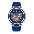  Shop Authentic Guess Matrix Multifunction Blue Dial Blue Rubber Strap Watch for Men - GW0423G4 - Luxxuri