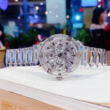  Shop Authentic Guess Queen Quartz Silver Dial Silver Steel Strap Watch For Women - GW0464L1 - Luxxuri