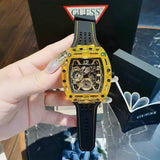  Shop Authentic Guess Phoenix Chronograph Black Dial Black Rubber Strap Watch for Men - GW0499G2 - Luxxuri