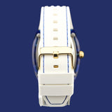 Shop Authentic Guess Phoenix Multifunction Blue Dial White Rubber Strap Watch for Men - GW0499G6 - Luxxuri