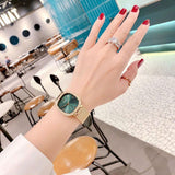  Shop Authentic Guess Quartz Green Dial Gold Mesh Strap Watch For Women - GW0354L5 - Luxxuri