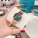  Shop Authentic Guess Quartz Green Dial Gold Mesh Strap Watch For Women - GW0354L5 - Luxxuri