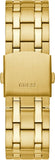  Shop Authentic Guess Continental Black Dial Gold Steel Strap Watch for Men - GW0260G2 - Luxxuri