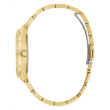  Shop Authentic Guess Allara Quartz Gold Dial Gold Steel Strap Watch For Women - GW0604L2 - Luxxuri