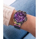  Shop Authentic Guess Allara Quartz Purple Dial Purple Steel Strap Watch For Women - GW0604L4 - Luxxuri