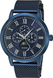  Shop Authentic Guess Delancey Analog Blue Dial Blue Mesh Bracelet Watch for Men - W0871G3 - Luxxuri