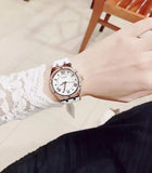  Shop Authentic Guess Cosmo Diamonds Silver Dial White Rubber Strap Watch for Women - GW0034L2 - Luxxuri