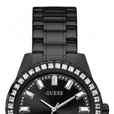 Shop Authentic Guess Sparkler Diamonds Black Dial Black Steel Strap Watch for Women - GW0111L4 - Luxxuri