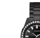  Shop Authentic Guess Sparkler Diamonds Black Dial Black Steel Strap Watch for Women - GW0111L4 - Luxxuri