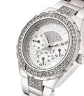  Shop Authentic Guess Viva Quartz Silver Dial Silver Steel Strap Watch For Women - W0111l1 - Luxxuri